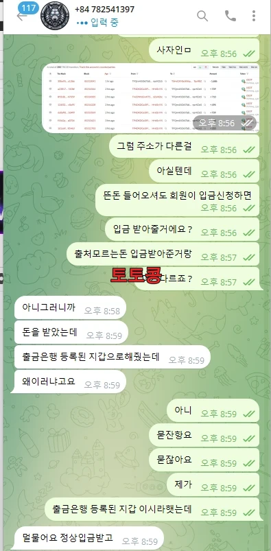 울프 먹튀 피해 증빙 이미지 5