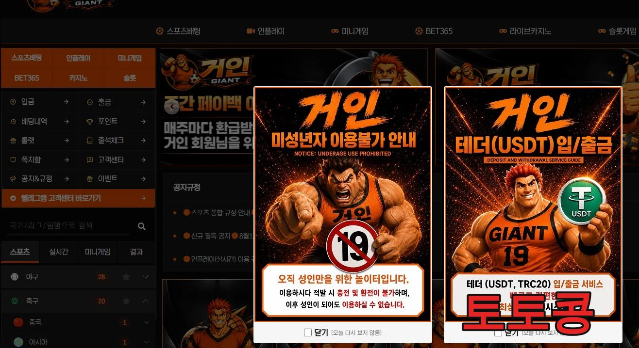 거인 먹튀 피해 증빙 이미지 1