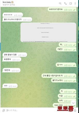 HOC 먹튀 피해 증빙 이미지 1