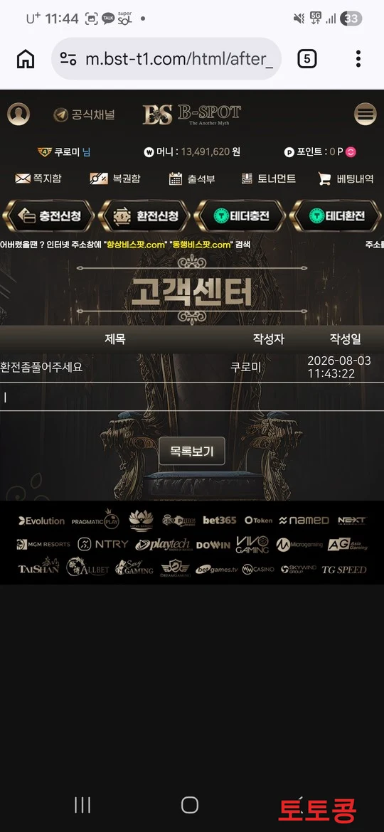 BST 먹튀 피해 증빙 이미지 3